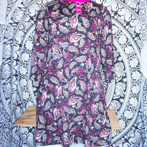 Ava & Grace NWT Fall Colors Dress Sz S - Picture 1 of 5